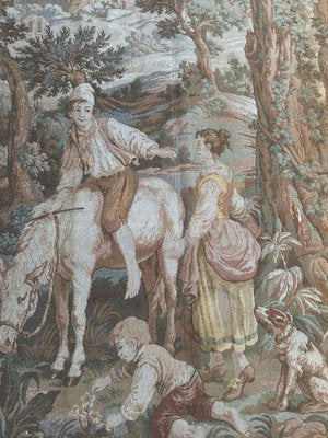 French Aubusson Jacquard Tapestry, 1890s-YMM-1799913