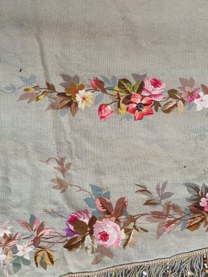 French Aubusson Valance Tapestry-YMM-1157516