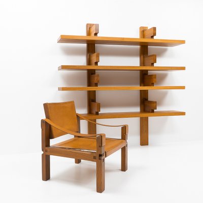 French B17 Bookshelf by Pierre Chapo, 1970s-TJQ-1261516