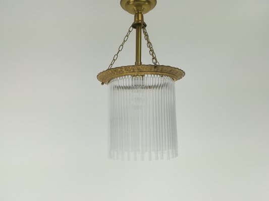 French Bedroom Hanging Lamp, 1920s-KDB-1417455