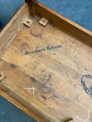 French Bistro Brewery Table, 1940s-GQM-1166344