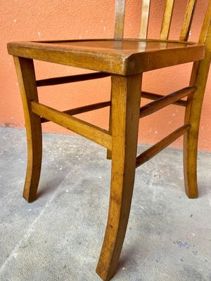 French Bistro Chairs, 1950s, Set of 6-GQM-2020124