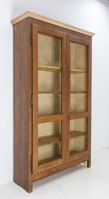 French Bookcase with Brass Mesh Doors, Late 19th Century-RIU-1328436