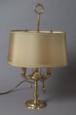 French Bouillotte Brass Table Lamp, 1970s-ESB-1792547