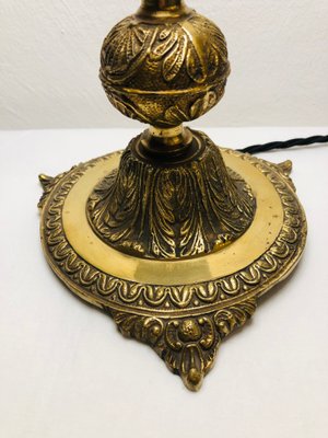 French Brass Lamp, 1950s-RZY-1111094