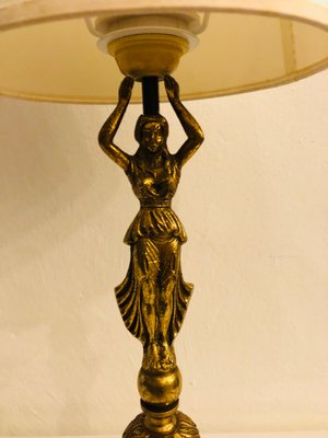 French Brass Lamp, 1950s-RZY-1111094