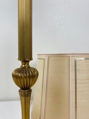 French Brass Tripod Table Lamp, 1950s-WZZ-1348445