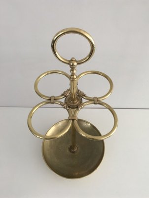 French Brass Umbrella Stand, 1920s-BA-2027659