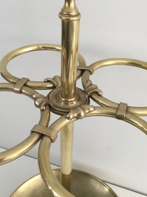 French Brass Umbrella Stand, 1920s-BA-2027659