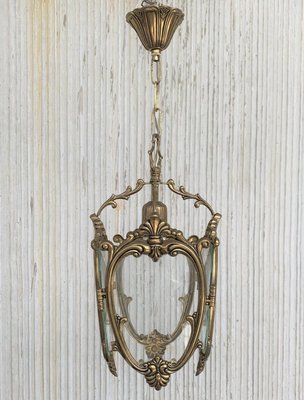 French Bronze and Glass Sconces, 1920s, Set of 3-NOU-715129