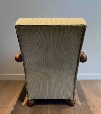 French Brutalist Chair, 1950s-BA-1705389