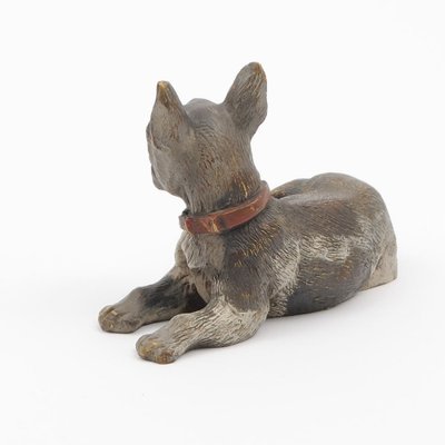 French Bulldog Figurine from Wiener Bronze, 1900-AOU-1438406