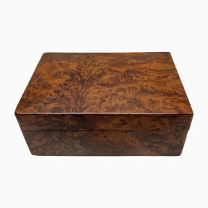 French Burl Wood Storage Box, 1960s-WZZ-2023605