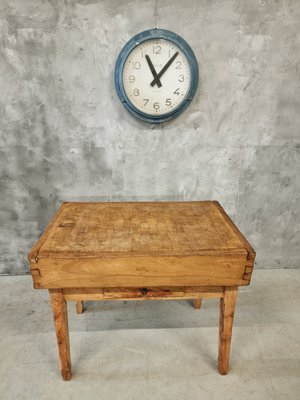 French Butchers Chopping Block-IFQ-2021779