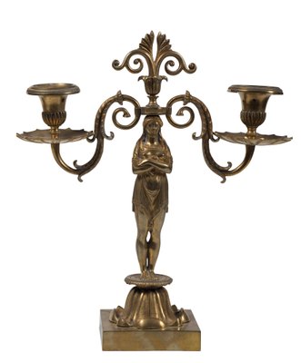 French Candleholders, 19th Century, Set of 2-ZCI-1379996