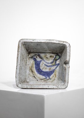 French Ceramic Ashtray by Jean Derval, 1950s-YU-1010762