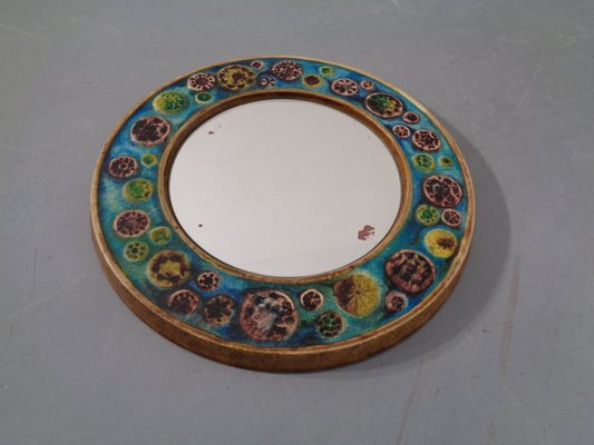 French Ceramic Mirror, 1960s-RDW-799487