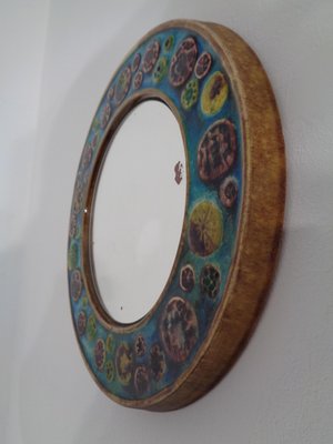 French Ceramic Mirror, 1960s-RDW-799487