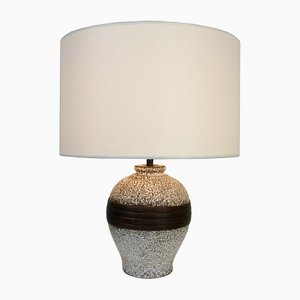 French Ceramic Table Lamp, 1940s-EW-1110101