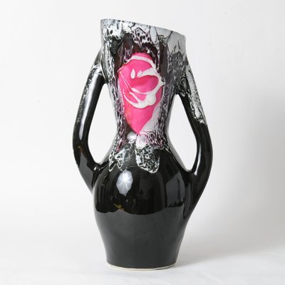 French Ceramic Vase from Vallauris, 1950s-IXK-685151