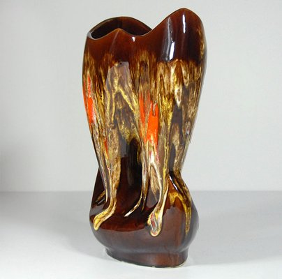 French Ceramic Vase from Vallauris, 1950s-GIW-592313