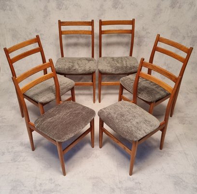 French Chairs, 1960s, Set of 6-BSB-1094583