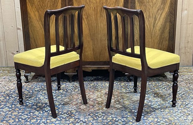 French Chairs in Mahogany, Set of 2-QYF-1772555