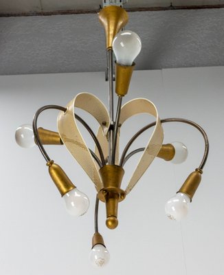 French Chandelier by Pierre Guariche for Disderot, 1950-RIU-1142267