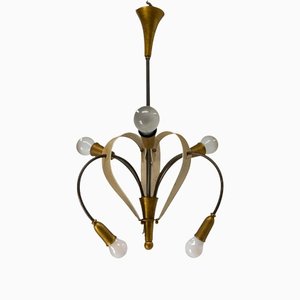 French Chandelier by Pierre Guariche for Disderot, 1950-RIU-1142267