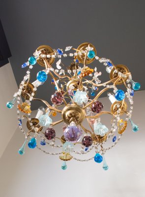 French Chandelier in Crystals-JWI-1193144