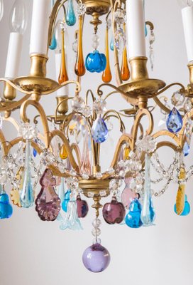 French Chandelier in Crystals-JWI-1193144