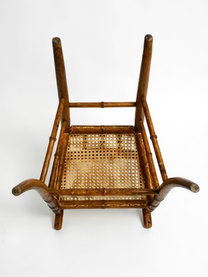 French Child's Highchair in Bentwood with Viennese Wicker Seat, 1930s-RR-1438681