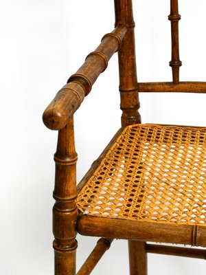 French Child's Highchair in Bentwood with Viennese Wicker Seat, 1930s-RR-1438681