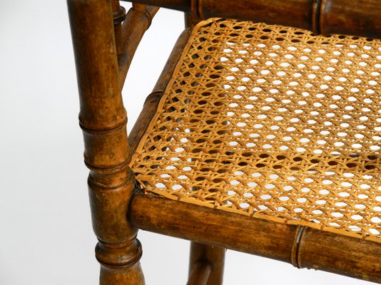 French Child's Highchair in Bentwood with Viennese Wicker Seat, 1930s-RR-1438681