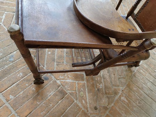 French Children's Chair in Walnut, Late 1800s-ZFY-1768979