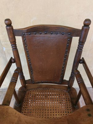 French Children's Chair in Walnut, Late 1800s-ZFY-1768979