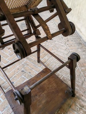 French Children's Chair in Walnut, Late 1800s-ZFY-1768979