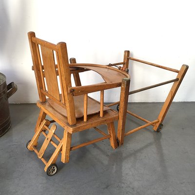 French Childrens High Chair, 1960s-BVG-973042