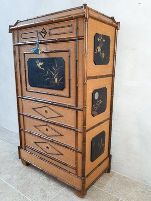 French Chinoiserie Secretaire, 1920s-TDA-1376293