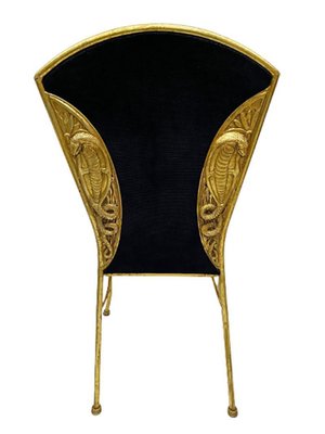 French Cleopatra Dining Chairs, 1970s, Set of 2-UCH-1324684