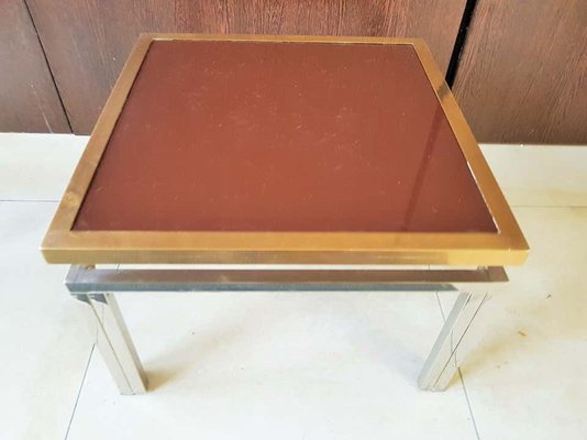 French Coffee Table by Guy Lefevre for Maison Jansen, 1970s-POM-733083