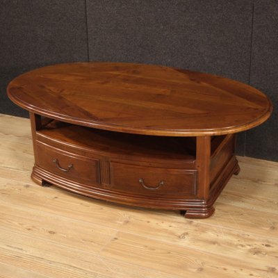 French Coffee Table in Wood, 1980-RP-2035463