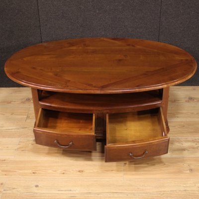 French Coffee Table in Wood, 1980-RP-2035463