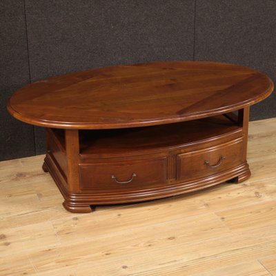 French Coffee Table in Wood, 1980-RP-2035463