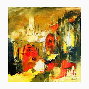 French Contemporary Art, Josette Dubost, Les Temps Melanges, 2020-CHG-978280