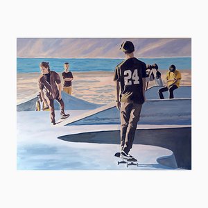 French Contemporary Art, Karine Bartoli, Skaters24, 2021-CHG-994215