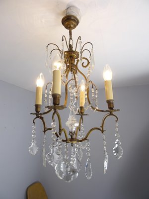 French Crystal Chandelier, 1900s-FPY-1145374