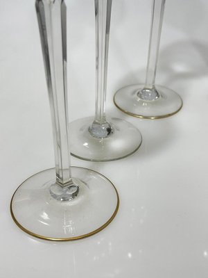 French Crystal Liquer Set, 1900s, Set of 8-UCH-1803462