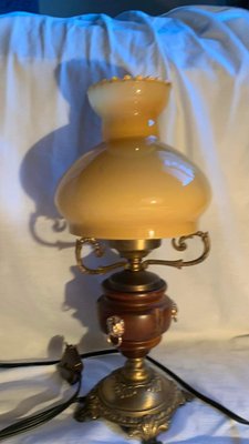 French Crystal Table Lamp, 1970s-WQQ-1384292