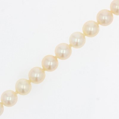 French Cultured Pearl Choker Necklace, 1950s-OLU-981471